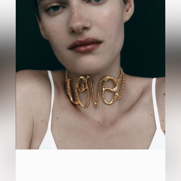 Zara “LOVE” Necklace - Picture 10 of 12